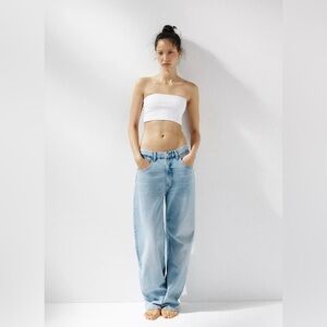ZARA trf curve high waist Jeans